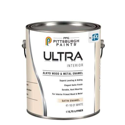 Χρώμα Ξύλου Αλκυδική Ριπολίνη Σατινέ για Ξύλα & Μέταλλα – Ultra Alkyd Satin Wood & Metal Enamel 4116-Εgglezos.gr