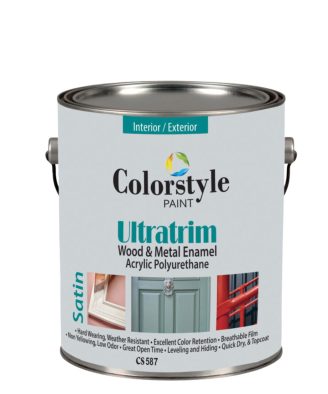 Χρώμα Ξύλου ULTRATRIM Πολυουρεθανική Pιπολίνη Νερού για Ξύλα και Μέταλλα – Σατινέ CS 587-Εgglezos.gr