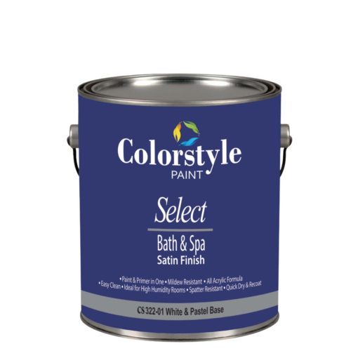 Χρώμα Εσωτερικού Χώρου Αντιμουχλικό για Κουζίνες & Μπάνια SELECT BATH & SPA CS 322-Εgglezos.gr