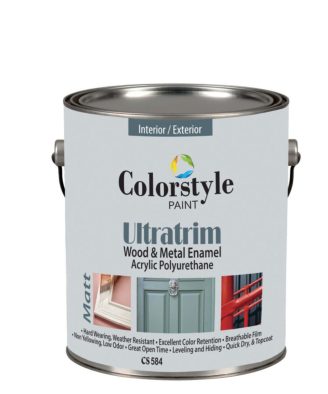 Χρώμα Ξύλου ULTRATRIM Πολυουρεθανική Pιπολίνη Νερού για Ξύλα και Μέταλλα – Ματ CS 584-Εgglezos.gr